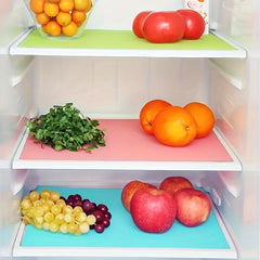 6pcs Non slip Refrigerator Mat Anti fouling Table Mat