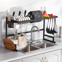 Stainless Steel Sink Drain Rack for Kitchen Storage