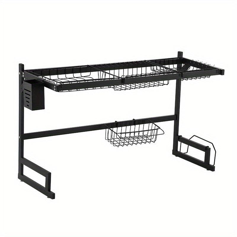 Stainless Steel Sink Drain Rack for Kitchen Storage