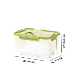 2pcs 70oz Outdoor Portable Food Box Sealed Fresh keeping Box