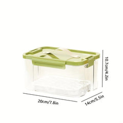 2pcs 70oz Outdoor Portable Food Box Sealed Fresh keeping Box