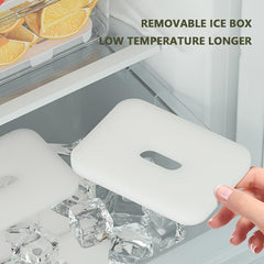 2pcs 70oz Outdoor Portable Food Box Sealed Fresh keeping Box