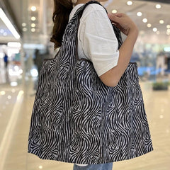 1pc Folding Reusable Grocery Bags Extra Large Capacity Eco Friendly Shopping Bag