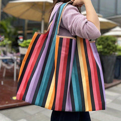 1pc Folding Reusable Grocery Bags Extra Large Capacity Eco Friendly Shopping Bag