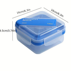 Portable Lunch Bento Box Salad Bowl with Tableware Leakproof Food Container