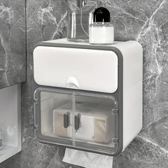 Wall Mounted Tissue Box for Toilet Waterproof Lightweight