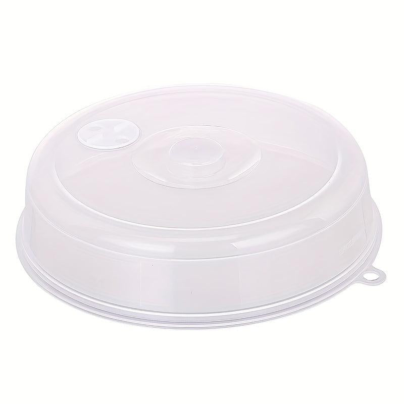2Pcs Microwave Oven Anti-splash Bowl Cover Fresh-keeping Plastic Cov