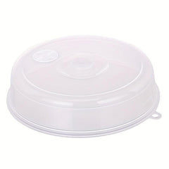 2Pcs Microwave Oven Anti-splash Bowl Cover Fresh-keeping Plastic Cov