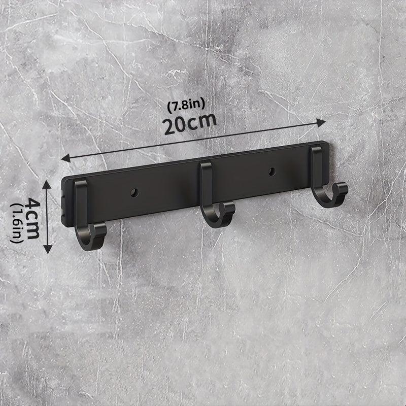 Kitchen Spatula Spoon Shelf Wall Mounted Storage Rack With Hook