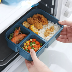Large Capacity Bento Box 1500ml with Spoon & Fork, Back to School Lunch Box