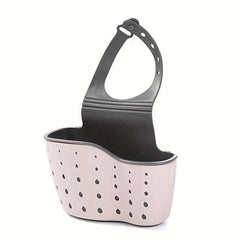 Kitchen Sink Rack Soap Brush Sponge Drainage Silicone Storage Basket