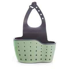 Kitchen Sink Rack Soap Brush Sponge Drainage Silicone Storage Basket