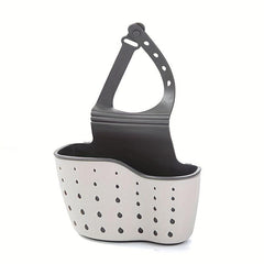 Kitchen Sink Rack Soap Brush Sponge Drainage Silicone Storage Basket