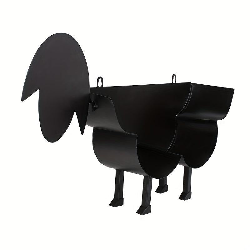 Wrought Iron Paper Towel Rack Holder for Dining Table Storage