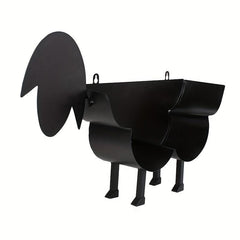 Wrought Iron Paper Towel Rack Holder for Dining Table Storage