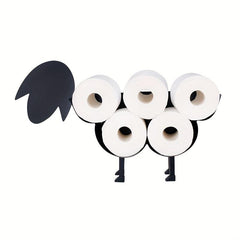 Wrought Iron Paper Towel Rack Holder for Dining Table Storage