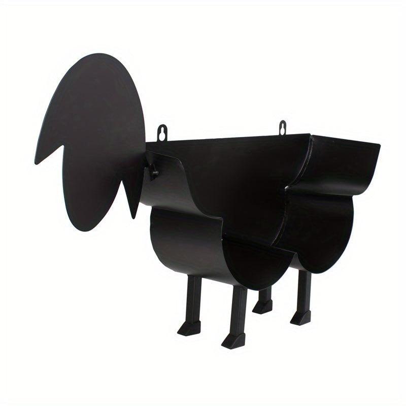 Wrought Iron Paper Towel Rack Holder for Dining Table Storage