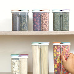 Airtight Food Storage Container Candy Jars With Lid Biscuit Tea Can
