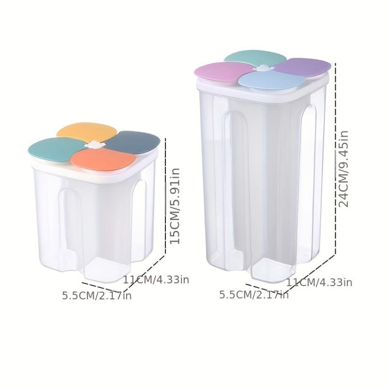Airtight Food Storage Container Candy Jars With Lid Biscuit Tea Can