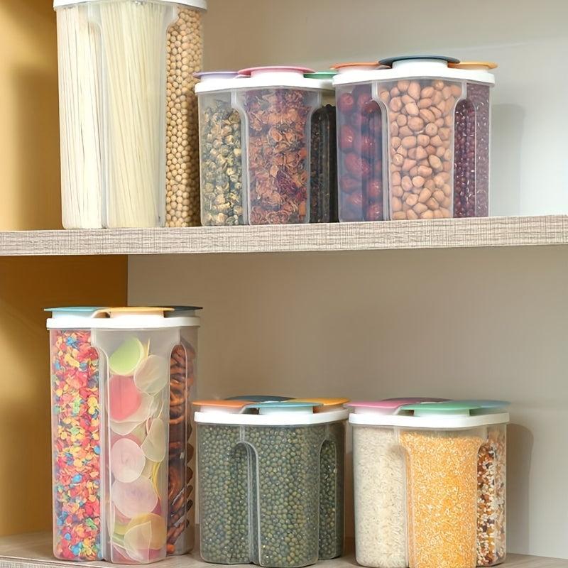 Airtight Food Storage Container Candy Jars With Lid Biscuit Tea Can