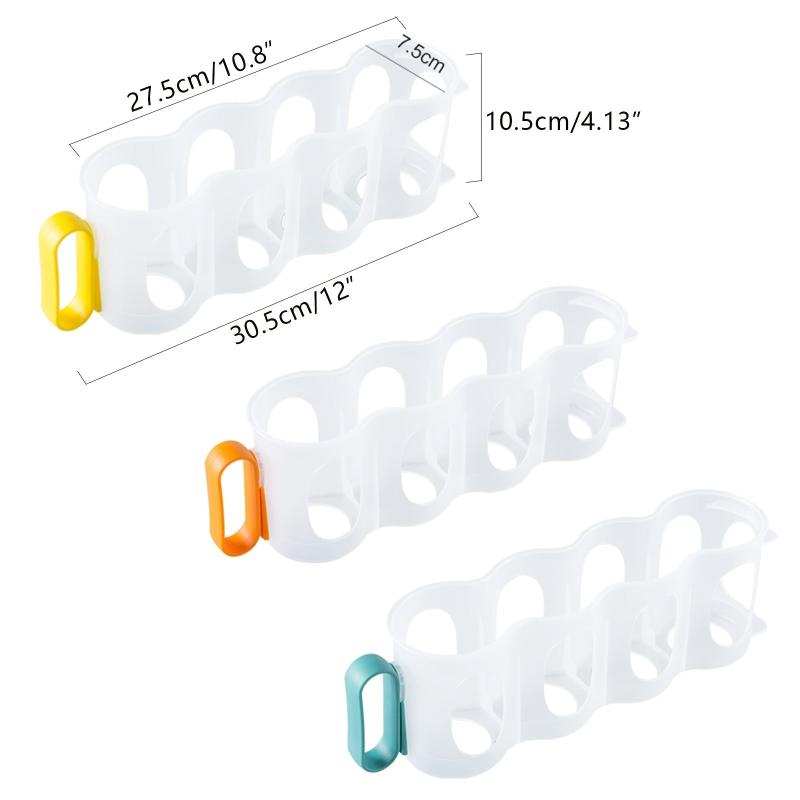 Refrigerator Soda Can Organizer Clear Plastic Fridge Storage