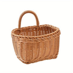 Portable Woven Basket for Kitchen Wall and Home Decor