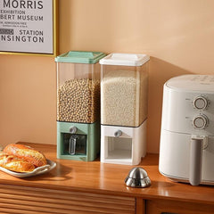 Coffee Bean Storage Container With Lid Grains Classification Sealed Storage