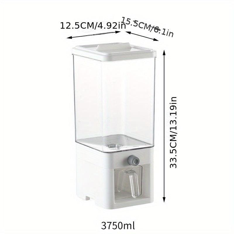 Coffee Bean Storage Container With Lid Grains Classification Sealed Storage