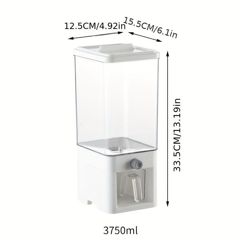 Coffee Bean Storage Container With Lid Grains Classification Sealed Storage