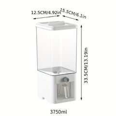 Coffee Bean Storage Container With Lid Grains Classification Sealed Storage