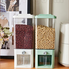 Coffee Bean Storage Container With Lid Grains Classification Sealed Storage