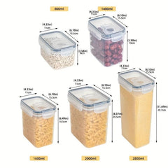 Airtight Clear Storage Container With Lid