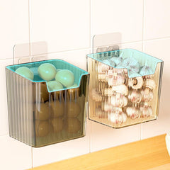 Wall Mounted Onion Ginger & Garlic Storage Rack