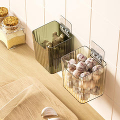 Wall Mounted Onion Ginger & Garlic Storage Rack