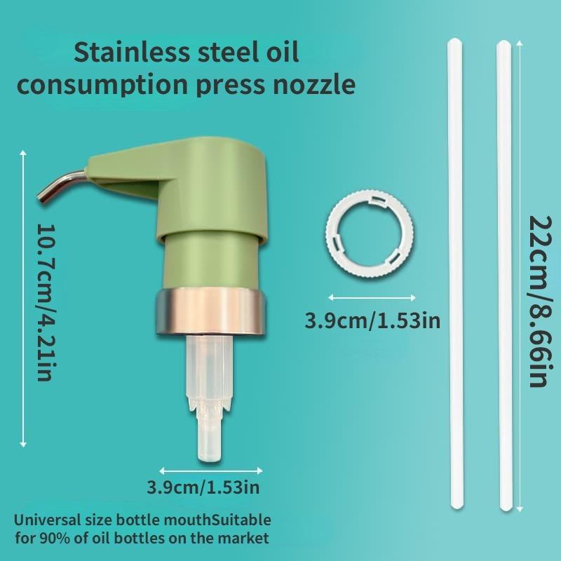 Gallon Seasoning Sauce Bottle with Pressure Push Nozzle