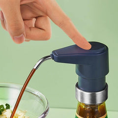 Gallon Seasoning Sauce Bottle with Pressure Push Nozzle