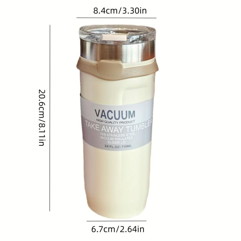 Stainless Steel Travel Tumbler with Lanyard