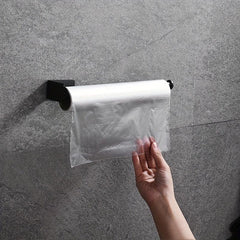 Wall Mount Paper Holder Stainless Steel Bathroom Kitchen Roll Towel Accessory