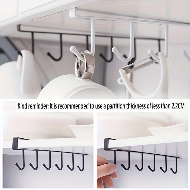 Functional Wrought Iron Cabinet Rack for Home Storage