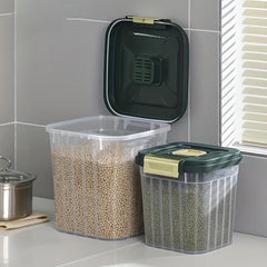 Large Capacity Insect Proof Rice Bucket - Multipurpose Plastic Grain Storage