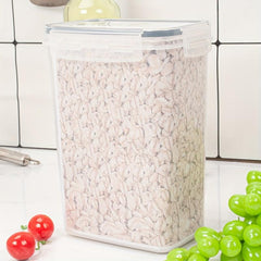 1pc PP Sealed Jar Transparent Plastic Storage Tank For Cereal Rice Pasta