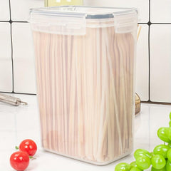 1pc PP Sealed Jar Transparent Plastic Storage Tank For Cereal Rice Pasta