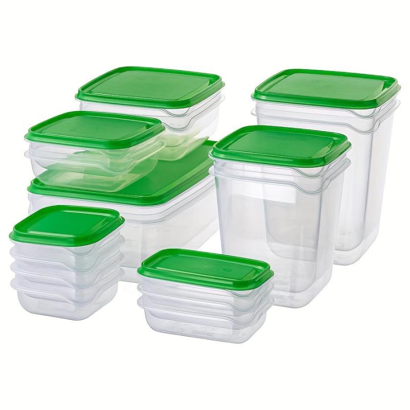 17pc Food Fruit Storage Box Set Plastic for Kitchen Supplies