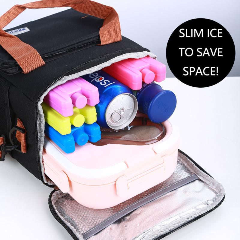 Freezer Packs Reusable Long Lasting Ice Packs for Lunch Box Camping Beach Cooler
