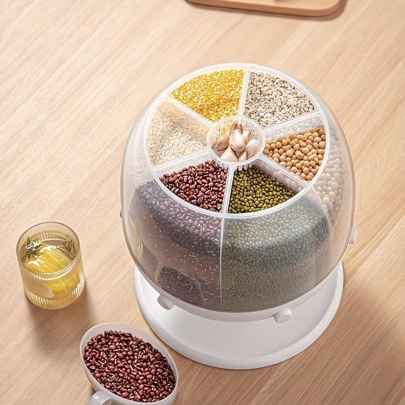 1Pc Large Capacity Grain Container Moisture Proof Sealed Storage Container
