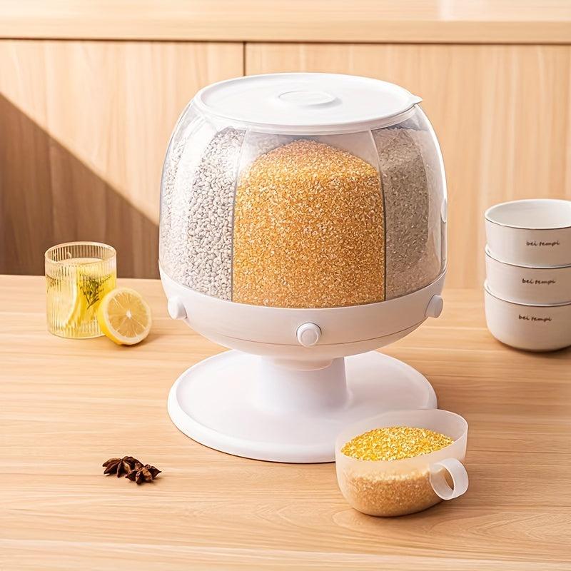 1Pc Large Capacity Grain Container Moisture Proof Sealed Storage Container