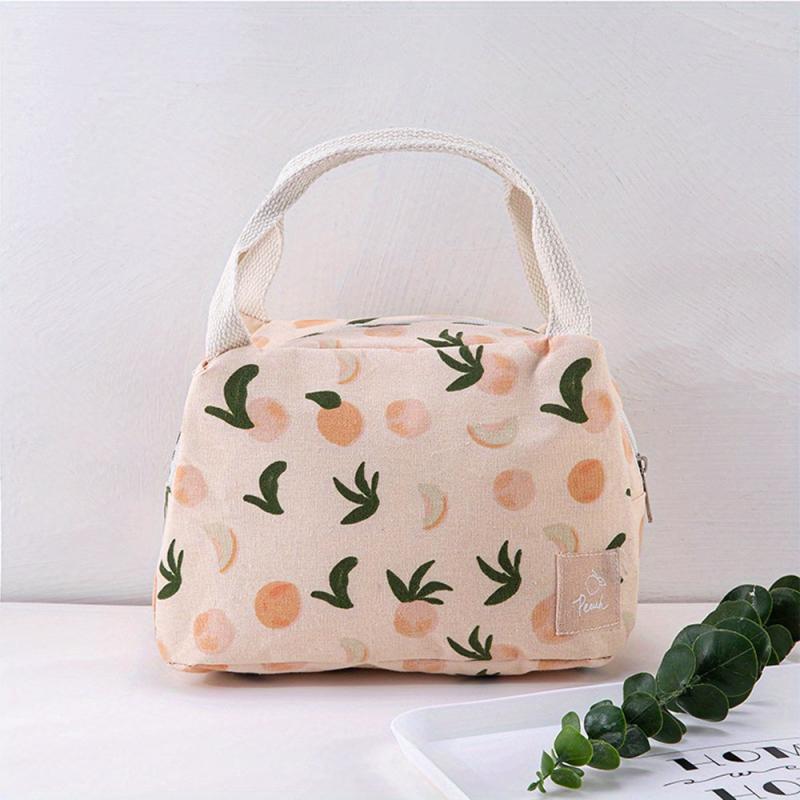 Fruit Style Insulated Lunch Bag - Reusable Aluminum Foil Box