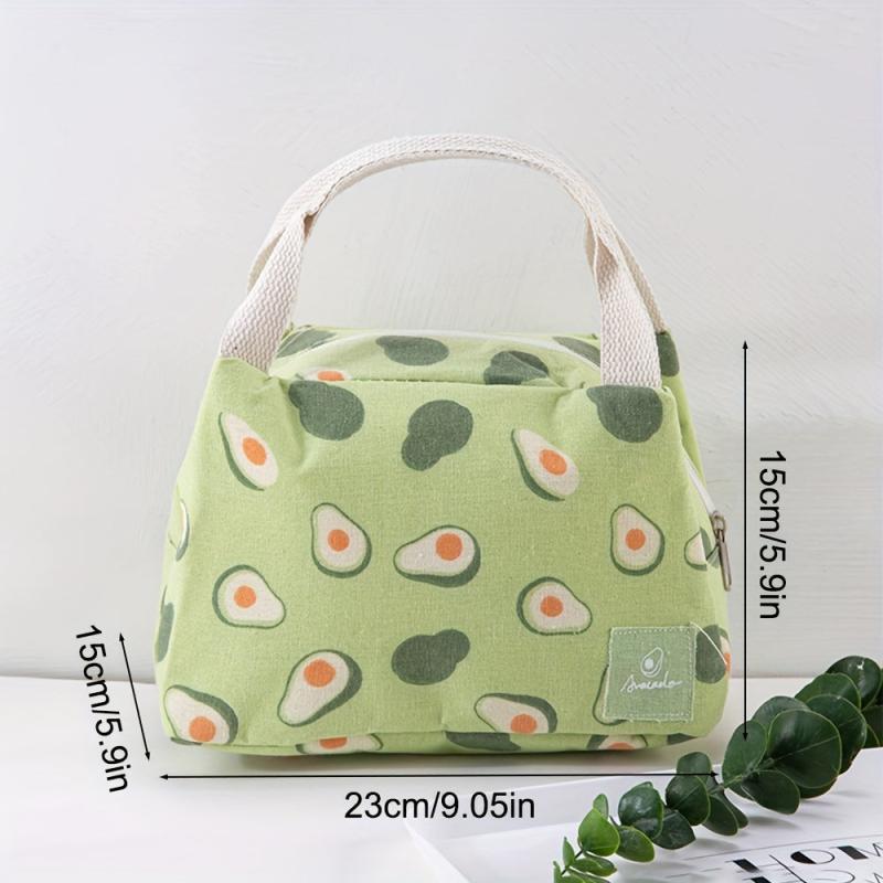 Fruit Style Insulated Lunch Bag - Reusable Aluminum Foil Box