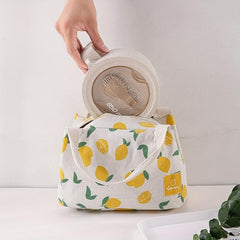 Fruit Style Insulated Lunch Bag - Reusable Aluminum Foil Box
