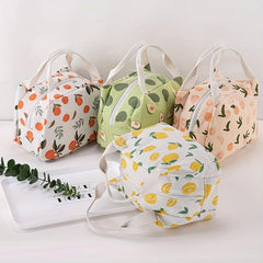 Fruit Style Insulated Lunch Bag - Reusable Aluminum Foil Box